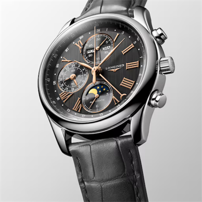 Longines Master Collection Chrono Moonphase 40mm Erkek Saati L2.673.4.61.2  