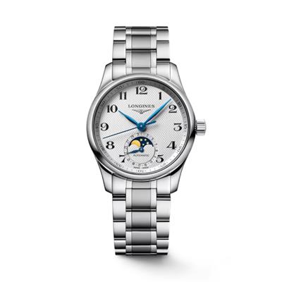 Longines Master Collection Moonphase 34mm Kadın Kol Saati L2.409.4.78.6