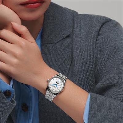 Longines Master Collection Moonphase 34mm Kadın Kol Saati L2.409.4.78.6