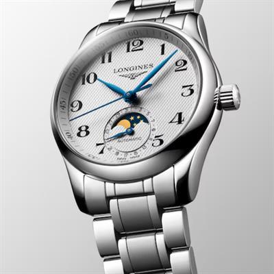 Longines Master Collection Moonphase 34mm Kadın Kol Saati L2.409.4.78.6