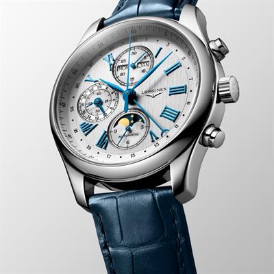 Longines Master Collection Moonphase Chrono 42mm Erkek Kol Saati L2.773.4.71.2