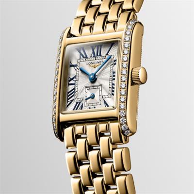 Longines Mini Dolcevita 21.50 x 29.00mm 18k Altın Bayan Saati L5.200.7.71.6