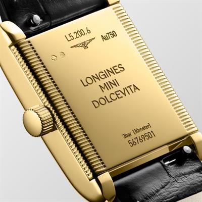 Longines Mini Dolcevita 21.50 x 29.00mm 18k Altın Bayan Saati L5.200.6.71.0