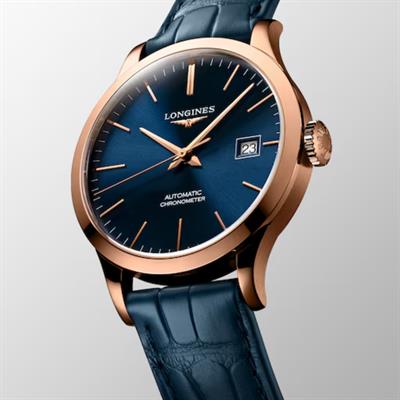 Longines Record 38.50mm 18k Altın Erkek Saati L2.820.8.92.2