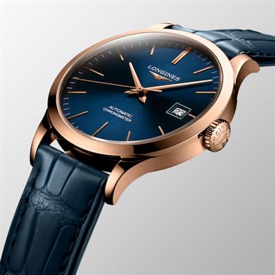 Longines Record 38.50mm 18k Altın Erkek Saati L2.820.8.92.2
