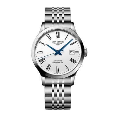Longines Record L2.820.4.11.6 38.5mm Erkek Kol Saati