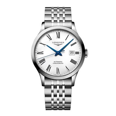 Longines Record L2.821.4.11.6 40mm Erkek Kol Saati