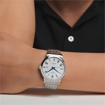 Longines Record L2.821.4.11.6 40mm Erkek Kol Saati