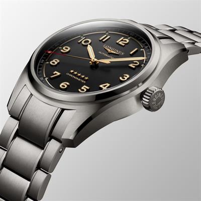 Longines Spirit 40mm Titanyum Erkek Saati L3.810.1.53.6