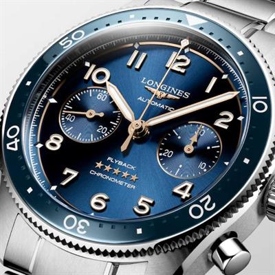 Longines Spirit Flyback Chronograph 42mm Erkek Saati L3.821.4.93.6