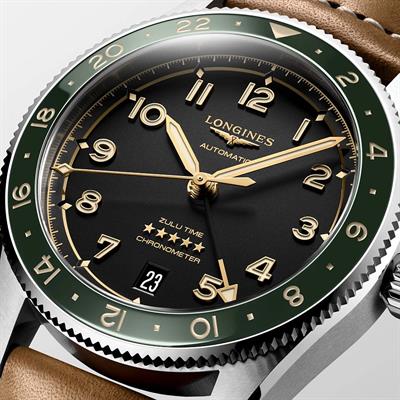 Longines Spirit Zulu Time 39 MM L3.802.4.63.2 Erkek Saati