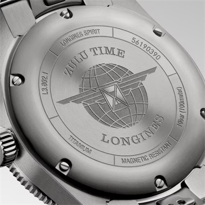 Longines Sprit Zulu Titanyum 39 mm Erkek Kol Saati L3.802.1.53.6