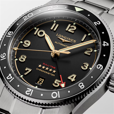 Longines Sprit Zulu Titanyum 39 mm Erkek Kol Saati L3.802.1.53.6