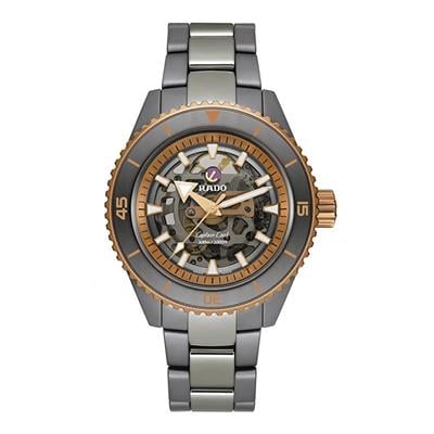 Rado Captain Cook High-Tech Ceramic Skeleton R32148162 Erkek Saati