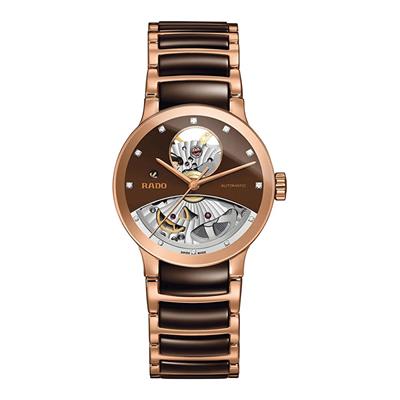 Rado Centrix Diamonds Automatic Open Heart R30248712 Bayan Saati