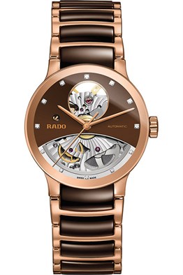 Rado Centrix Diamonds Automatic Open Heart R30248712 Bayan Saati