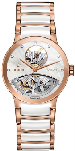 Rado Centrix Diamonds Automatic Open Heart R30248902 Bayan Saati