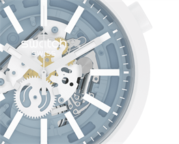 Swatch Big Bold BioCeramic SB03N103 Whice Unisex Kol Saati