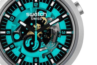 Swatch Big Bold Irony Mint Trim SB07S111 Unisex Kol Saati