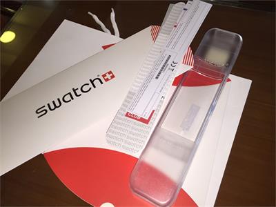 Swatch SO28B704 Sir Red Bayan Saati