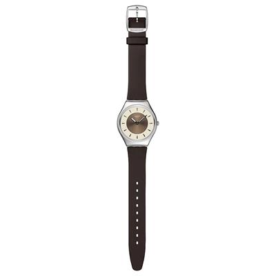Swatch Irony Skin Hazel Delight SYXS158 Unisex Kol Saati