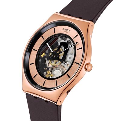 Swatch Irony Skin SS07G107 Copper Flame Unisex Kol Saati