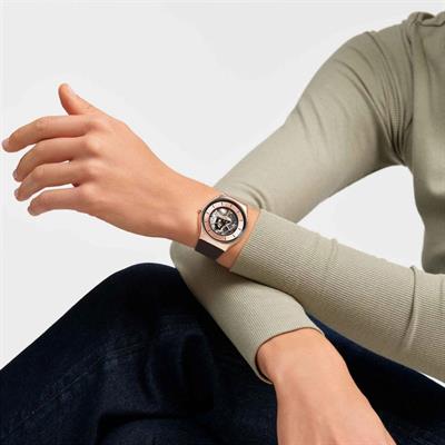 Swatch Irony Skin SS07G107 Copper Flame Unisex Kol Saati
