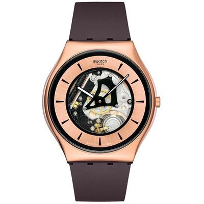 Swatch Irony Skin SS07G107 Copper Flame Unisex Kol Saati