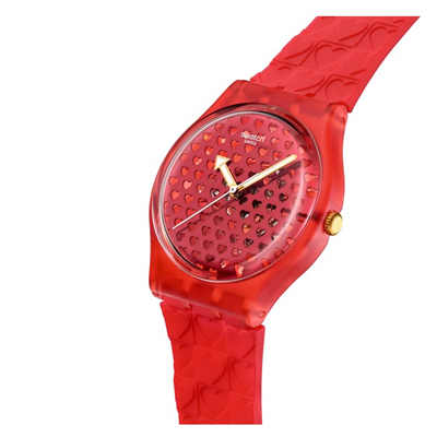 Swatch Love in Scarlet SO28Z122 Bayan Kol Saati