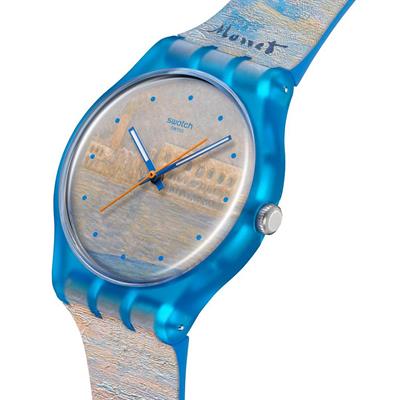 Swatch Monets Palazzo Ducale SO29Z150 Unisex Kol Saati