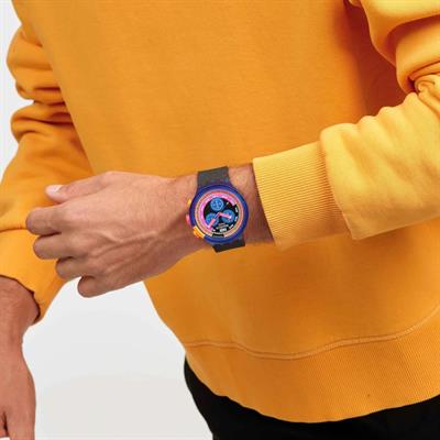 Swatch Neon Party to the Max SB06N102 Kol Saati