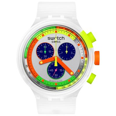 Swatch SB02K100 Neon Jelly Unisex Kol Saati