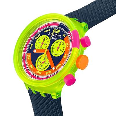 Swatch SB06J100 Neon to the Max Unisex Kol Saati