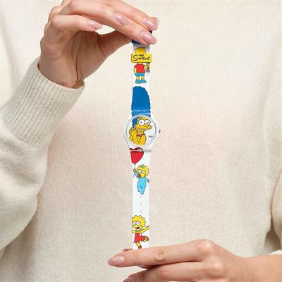 Swatch Simpsons SO28Z116 Best Mom Ever Bayan Saati