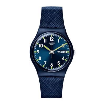 Swatch SIR BLUE Unisex Kol Saati SO28N702