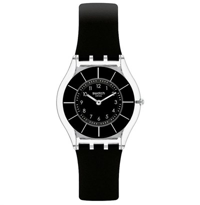 Swatch Skin SS08K103 Black Classiness Again Kadın Saati