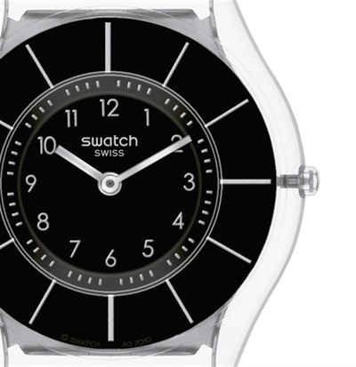 Swatch Skin SS08K103 Black Classiness Again Kadın Saati