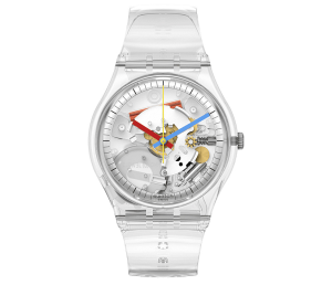 Swatch SO28K100 Clearly Gent 34mm Bayan Kol Saati