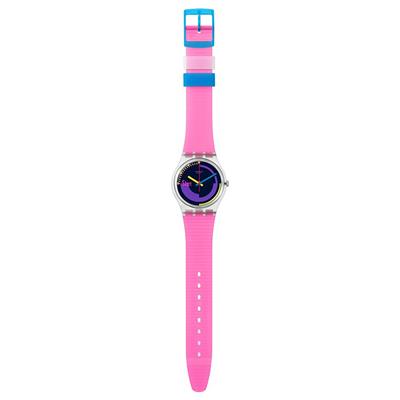 Swatch SO28K111 Neon Pink Podium Bayan Kol Saati