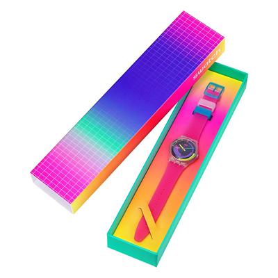 Swatch SO28K111 Neon Pink Podium Bayan Kol Saati