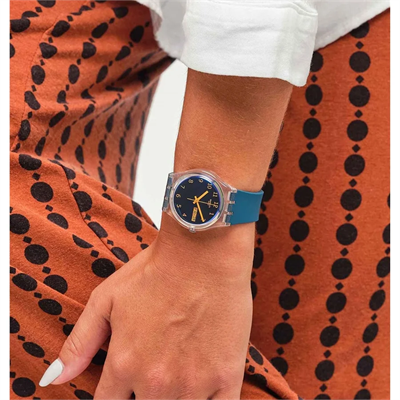 Swatch SO28K700 Blue Away Bayan Kol Saati