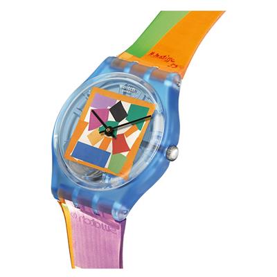 Swatch SO28Z127 Matisses Snail Bayan Kol Saati