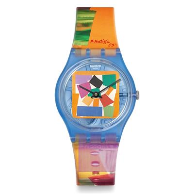 Swatch SO28Z127 Matisses Snail Bayan Kol Saati