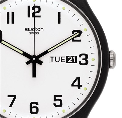 Swatch SO29B703 Twice Again Again Unisex Kol Saati