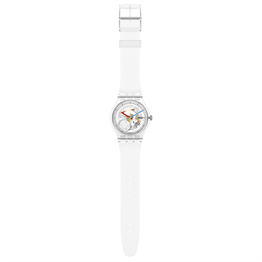 Swatch SO29K100 Clearly New Gent Unisex Kol Saati
