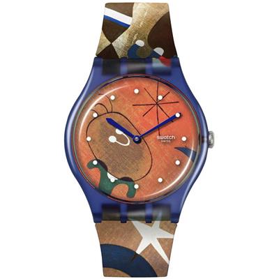 Swatch SO29Z136 Miros Women & Bird in The Moonlight Unisex Kol Saati