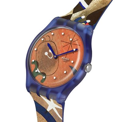 Swatch SO29Z136 Miros Women & Bird in The Moonlight Unisex Kol Saati