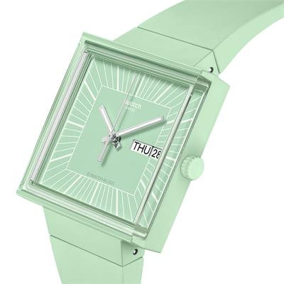 Swatch SO34G701 What if ...Mint Unisex Kol Saati
