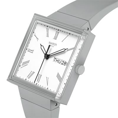 Swatch SO34M700 What if ...Gray Unisex Kol Saati