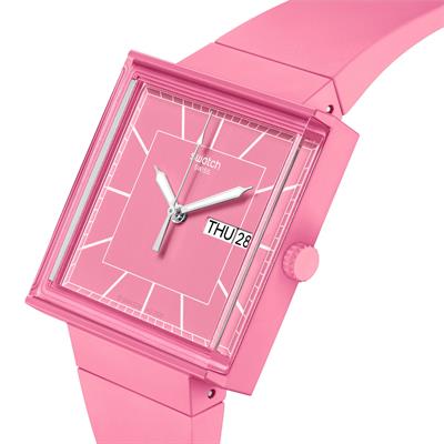 Swatch SO34P700 What if ...Rose Unisex Kol Saati